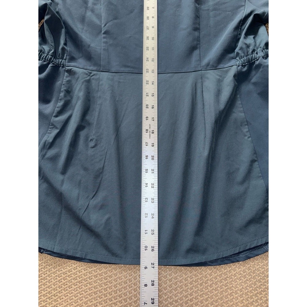 Figs Women's Technical Collection Catarina Pocket Scrub Top Blue Size Large - Picture 6 of 7
